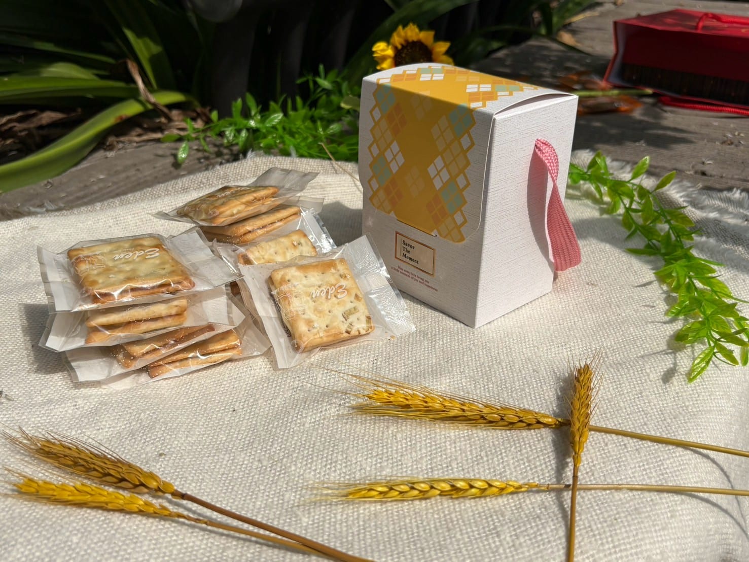 手工牛軋餅提盒